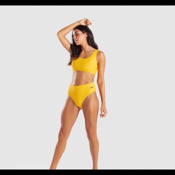 ISO High Waisted Gymshark swim bottoms in Medium! - Picture 2 of 2